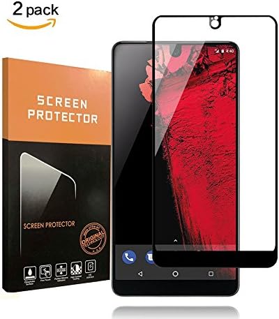 For Essential Phone PH-1 Tempered Glass Screen Protector [2 Pack] Halier [Case Friendly] [9H Hardness][Anti-scratches][Crystal Clear][Bubble Free] Premium HD Screen For Essential Phone PH-1