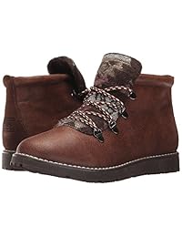 Skechers BOBS Women's Bobs Alpine-Keep Trekking. Aztec Tongue Hiking Boot W Memory Foam