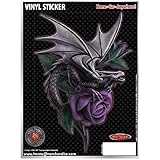 Epic Vision Dragon Rose Anne Stokes DIE-Cut AUTO Sticker