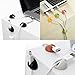 Adywe 20 Pack Desktop tough adhesive Cable Clips Holders, One Channel Cord Management System for Your Wires, Desktop Cable Organizers & Computer, Electrical, Charging or Mouse, usb cord (Black)