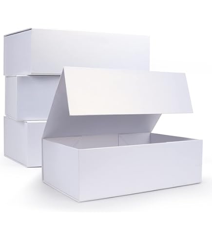 NOVELTYBOXUSA Lot De 3 Boîtes Cadeaux De Noël Magnétiques Avec