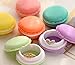AutumnFall 6 PCS Mini Headset Necklace Erarring Toys Macarons Bag Storage Box Candy Jewelry Organizer Pill Case Container