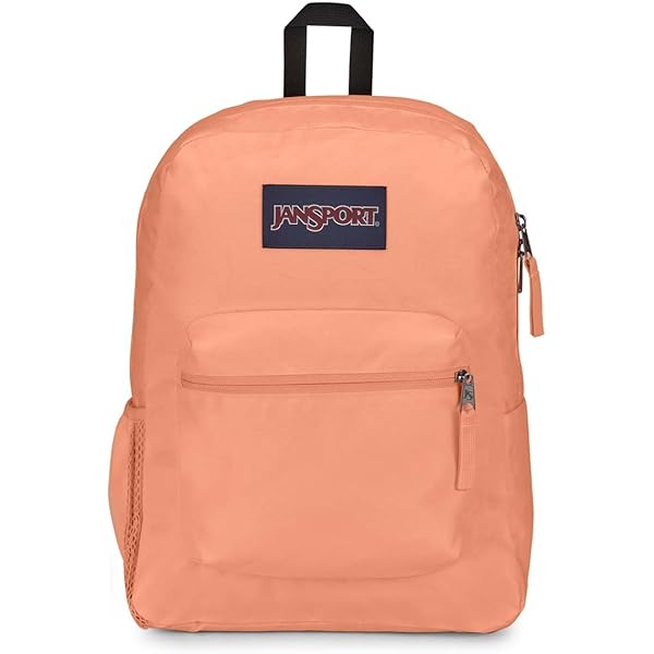 Amazon.com | JanSport Backpack Cross Town Peach Neon, One Size