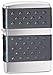 Zippo Black Zip Guard Pocket Lighter, Brushed Chrome