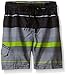 Kanu Surf Boys Quick Dry UPF 50+ Beach Swim Trunk, Specter Charcoal, 4T