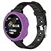 RuenTech Comaptible for Forerunner 235 735XT Watch Case, Soft Silicone Shock-Proof and Shatter-Resistant Protector Case Cover for Forerunner 235 and 735XT (8-Pack)