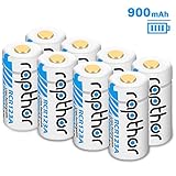 Lithium-ion Rechargeable Battery [900mAh 3.7V 8Pack] for Arlo Wireless Security Camera (VMC3030/VMK3200/VMS3230/3330/3430/3530) Flashlight Polaroid Microphone