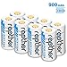 Lithium-ion Rechargeable Battery [900mAh 3.7V 8Pack] for Arlo Wireless Security Camera (VMC3030/VMK3200/VMS3230/3330/3430/3530) Flashlight Polaroid Microphone