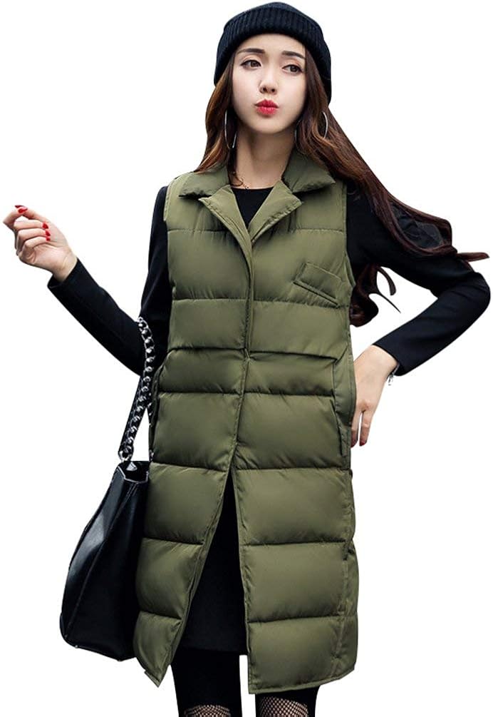 Damen Fleeceweste Lang - Leichte Baumwollweste Für Outdoor & Casual