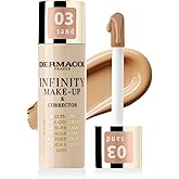 Dermacol Infinity make-up and corrector, Multi-use, Super coverage, Photo-friendly,Hypoallergenic,Waterproof, Touc proof, SPF 15, 03, Sand