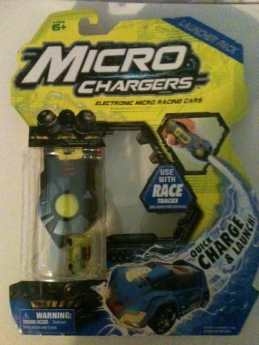 Micro Chargers Series 2 Launcher Pack, Blue Race Micro Charger and Launcher by Micro Chargers