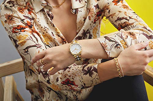 Michael-Kors-Damen-Analog-Quarz-Uhr-mit-Edelstahl-Armband-MK6689