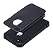 UARMOR Case for Apple iPhone 4 / iPhone 4S, Hybrid Dual Layer Protective Case with Hard Plastic and Soft Silicone Shockproof Durable Fullbody Protection Case, Black