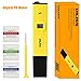 DILISS Digital PH Meter/PH Tester/Mini Water Quality Tester for Household Drinking Water, Hydroponics, Aquariums, Swimming Pools, 0.1PH Resolution - Extra PH Calibration Solution Mixture