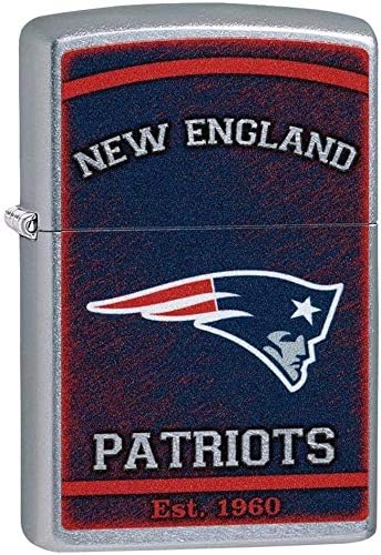 Amazon Com Zippo Personalized Lighter Nfl New England Patriots Free Laser Engraving Other Products Sports Outdoors