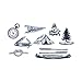 Tattly Temporary Tattoos Camping Set, 1 Ounce