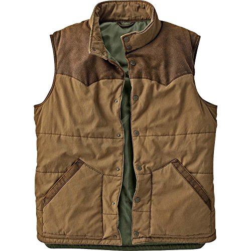 Legendary Whitetails Men's Longhorn Ranchers Vest Nutmeg Large