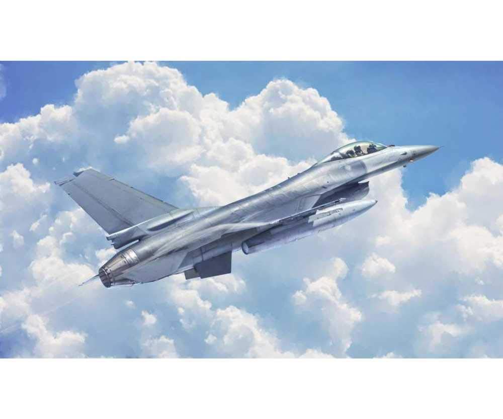 ITALERI ITA2786 F-16A FIGHTING FALCON Hawk Model kit, Grey, Large