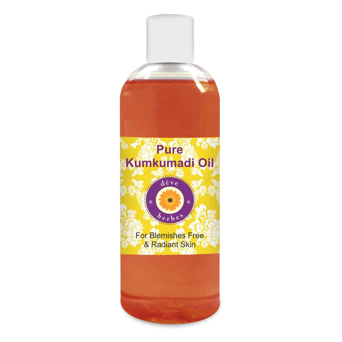 Deve Herbes Pure Kumkumadi Oil Natural Therapeutic Grade200ml (6.76 oz) โ image 1