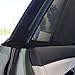 OxGord Back Window Car Sun Shade for Baby (Pack of 2) Universal Fit Air Mesh Screen Sunshade Cover fits Most Cars & SUVs