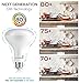 Hyperselect BR30 LED Light Bulb, 10W (50W Equivalent), 4000K (Daylight Glow), 640 lm, Medium Base E26, Wide Flood Bulb Non-Dimmable, UL Listed - Great for Garage, Kitchen, Laundry Room (12 Pack)