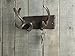 Comfify Vintage Cast Iron Deer Antlers Wall Hooks Antique Finish Metal Clothes Hanger Rack w/Hooks | Includes Screws and Anchors | in Rust Brown | (Antlers Hook CA-1507-24)