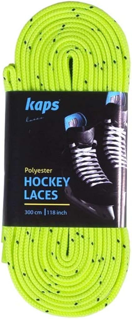Kaps Professional Ice Hockey Skate Laces Unwaxed Polyester, Inline Roller Blading Skating, Made in Europe : Clothing