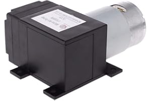 HSH-Flo 12V/24VDC 6W 8L/min 120Kpa Electrical Vacuum Suction Air Compressor Mini Vacuum Pump for Suction Milk (12VDC)