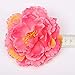 Kewl Fashion Women's Bohemia Peony Flowers Hairpin Hair Clip Flower Brooch (Watermelon)