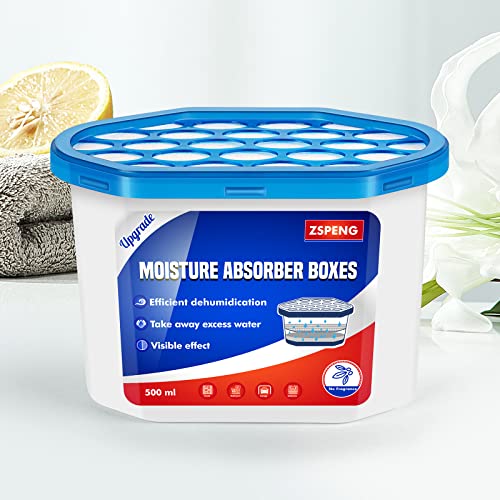 ZSPENG Moisture Absorber Boxes ( 9 Packs),Moisture Absorber bucket