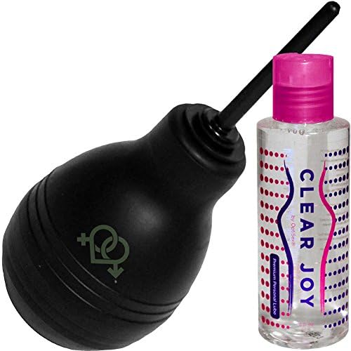 Personal Cleansing Douche and Clear Joy Water Based Lubricant Combo 4 fl.oz.