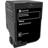 Lexmark 74C1HK0 CS720, CS725 Black High Yield Return Program Cartridge Toner