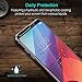 [3 Pack] LK Screen Protector for LG G6, [Tempered Glass] 9H Hardness, Anti Scratch, Case Friendly