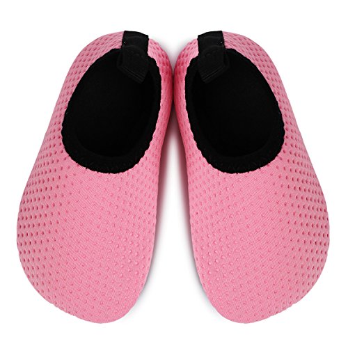 JIASUQI-Baby-Boys-and-Girls-Barefoot-Swim-Water-Skin-Shoes-Aqua-Socks-for-Beach-Swim-Pool