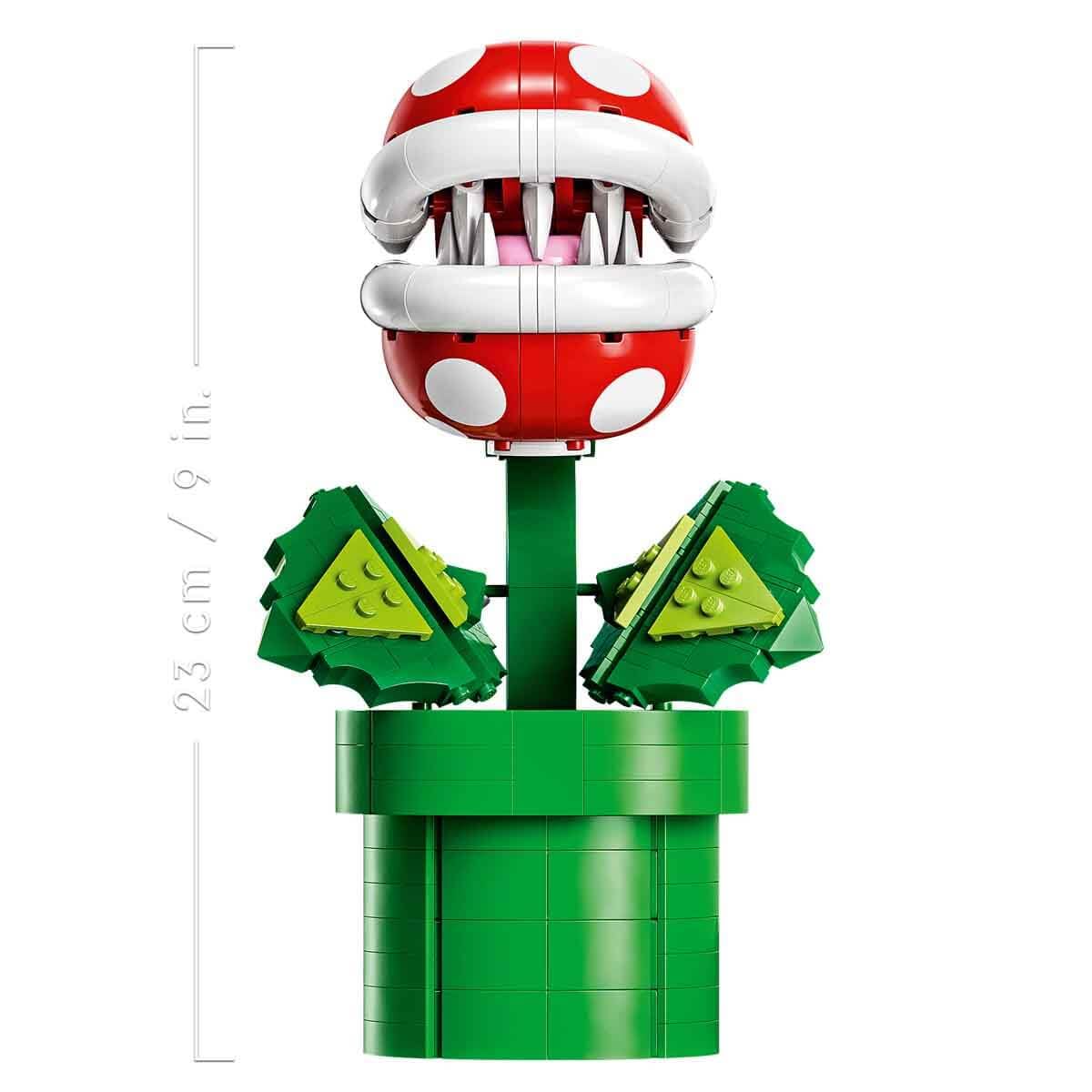 LEGO Super Mario Piranha Plant Building Sets for Adults - Mario Collectible for Men & Women, Ages 18+ Years - Gift for Christmas - Bedroom, Home Office, or Book Shelf Decor - 71426