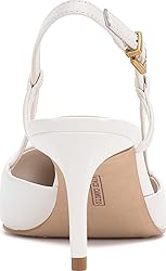 Vince Camuto Women's Kelten Pump, Bianco, 8