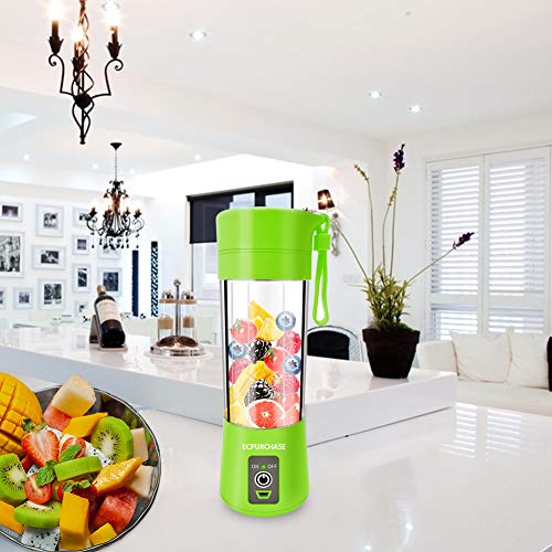 4 Portable+Blender+Personal+Rechargeable+BPA+Free