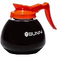 BUNN - BUN424010101 424010101 12-Cup Glass Coffee Decanter, Orange (42401.0101)