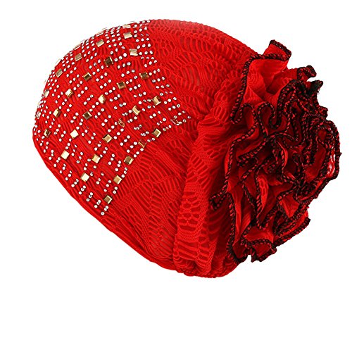 Zhengpin Womens Muslim Scarf Hijabs Chemo Cap Hair Loss Head Scarf Wrap Cap