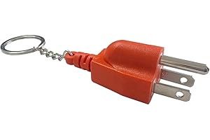 Generator Grounding Plug with Keychain,Neutral Ground Bonding Adapter for Fixing Open Ground Error， for Inverter Generators R