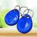 100pcs 125khz Wholesale New RFID Proximity Id Card Token Tags Key Keyfobs (Blue)