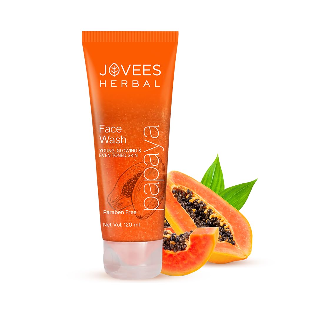 Jovees Face Wash, Papaya, 120ml