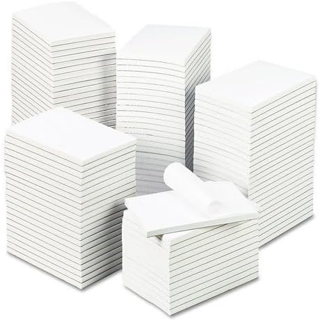 Universal 35624 Bulk Scratch Pads, Unruled, 4 x 6, White, 100 Sheet Pads, 120 Pads/Carton