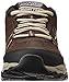 Skechers Sport Men's Afterburn Strike Memory Foam Lace-Up Sneaker,Brown/Black,9 4E US