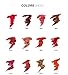 YeeSure 12 pc Matte Lip Liner Pencils Set for 12 Colors Waterproof Fine