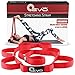 Stretching Strap with Loops for Physical Therapy-Yoga Strap for Stretching - Hamstring Stretch Strap with 10 Loops - FlexStrap for Lower Back Pain - Stretching Exercise Instructions