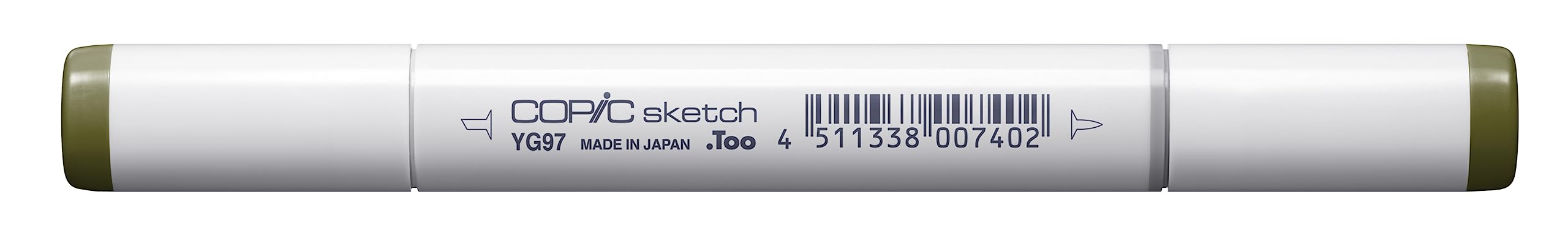 Copic Sketch Coloured Marker Pen - (YG-97) Spanish Olive, For Art & Crafts, Colouring, Graphics, Highlighter, Design, Anime, Professional & Beginners, Art Supplies & Colouring Books — image 1