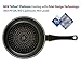 TECHEF - Blooming Flower Frying Pan, with Teflon Platinum Non-Stick Coating (PFOA Free) / Ceramic Coated Outside/Induction Ready (20 cm (8 in))