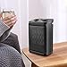 Space Heater, OPLAR Portable Electric Heater for Indoor Office Bedroom Small Space Room Use, Auto Oscillating, 800/1500 Watts Quiet Operation Heater