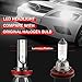 WenTop LED Headlight Bulbs, LED Headlamp, All-in One Conversion Kit H11(H8,H9),CSP Chips,DOT Certification,For auto Cars Super Bright Headlamp - 9600LM 6500K Xenon White